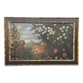 Mallorcan School Artist, Animal Composition, 18th Century, Oil Painting, Framed For Sale