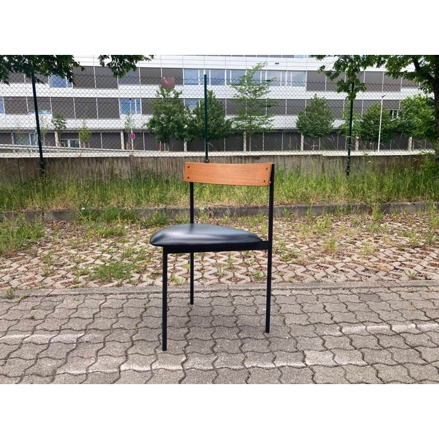 Animal Skin Twen Tripod Chair by Günter Renkel for Rego, 1960s For Sale - Image 7 of 18