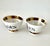 Piero Fornasetti 1960s Pair of Gilt Porcelain Appetizer Bowls For Sale - Image 4 of 10