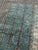 Handmade vintage Uzbek Bukhara rug in Turquoise shade and traditional design. The rug is from the end of 20th century in...