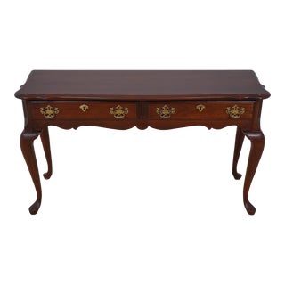 Pennsylvania House Queen Anne Cherry Sofa Table For Sale