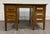 Vintage Arts & Crafts Mission Oak Pedestal Teacher Desk Office Desk Library Desk For Sale In Kansas City - Image 6 of 14