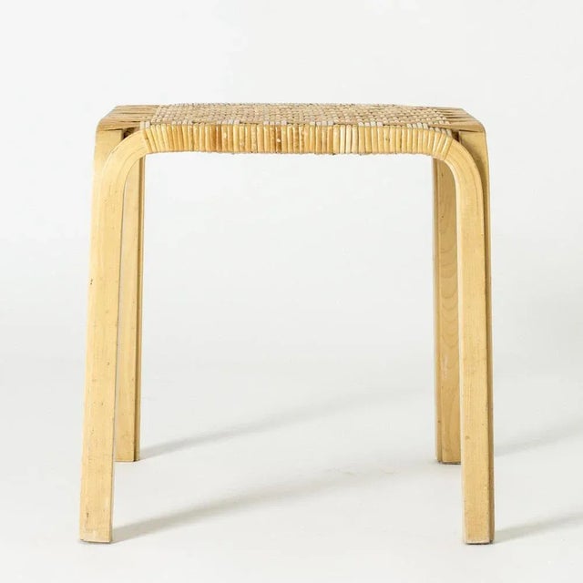Mid-Century Modern Mid-Century Y 61 Stool by Alvar Aalto from Artek, 1950s For Sale - Image 3 of 9