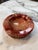 Rustic Vintage Pink Marble Ashtray – Carved Stone With Rustic Textured Edge For Sale - Image 3 of 6