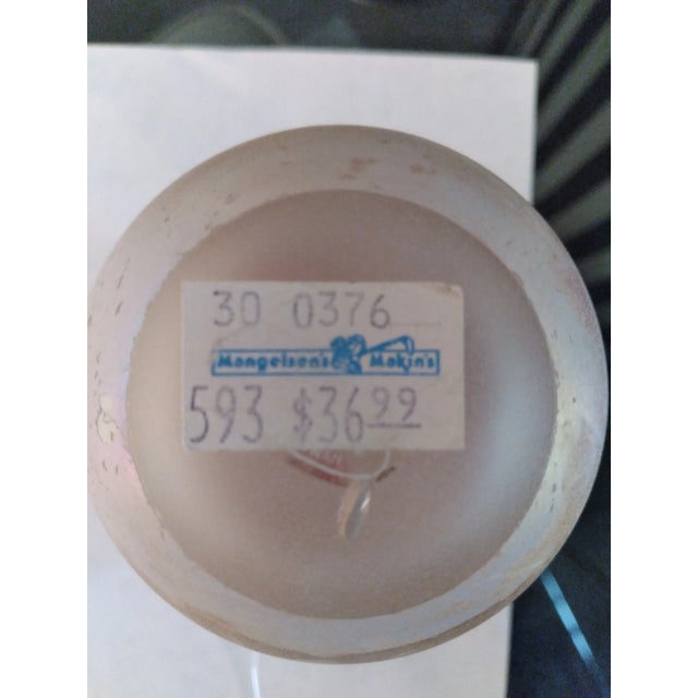 Vintage 1970s Iridescent Perfume Bottle For Sale - Image 6 of 7