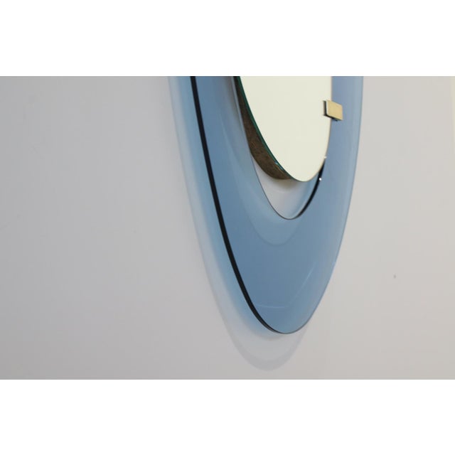 1960s Asymmetrical Mirror by Max Ingrand for Fontana Arte, 1960s For Sale - Image 5 of 13