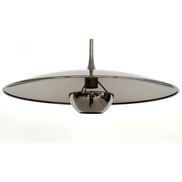 Onos 55 Double Pull Pendant with Counter Weights in Nickel by Florian Schulz, 2010s For Sale - Image 4 of 14