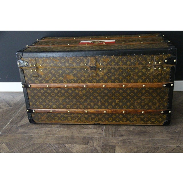 Brown Monogrammed Trunk by Louis Vuitton For Sale - Image 8 of 18