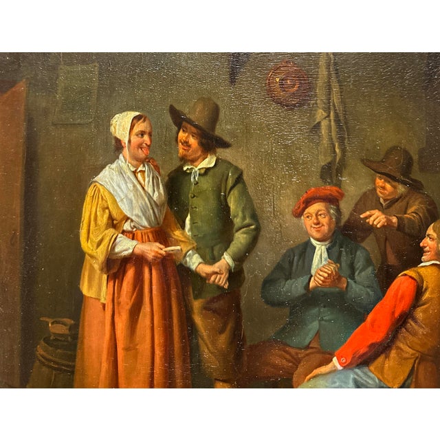 Jacob Akkersdijk, The Doctor, 1843, Oil on Wood For Sale - Image 3 of 13
