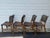 1980s Set of Four Cafe Chairs in the Style of Yuzuru Yamakawa for Saccaro For Sale - Image 4 of 12