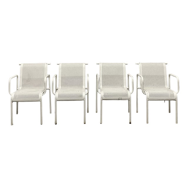 Vintage Garden Chairs by Sonett, 1970s, Set of 4 For Sale