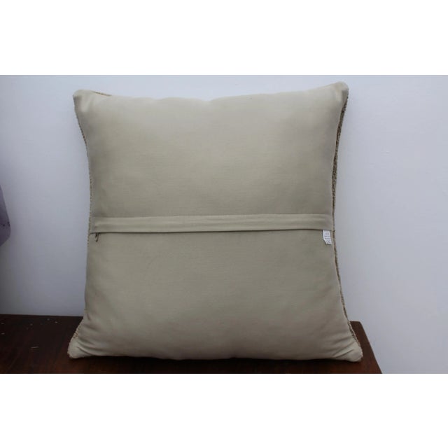 Set of Three Handwoven Rug Pillow Covers - 17.5"x17.5" For Sale - Image 9 of 13