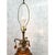 Late 20th Century Hollywood Regency Dopamine Decor Table Lamp Gold Art Glass Cherub Base Crystal Prisms For Sale - Image 5 of 8