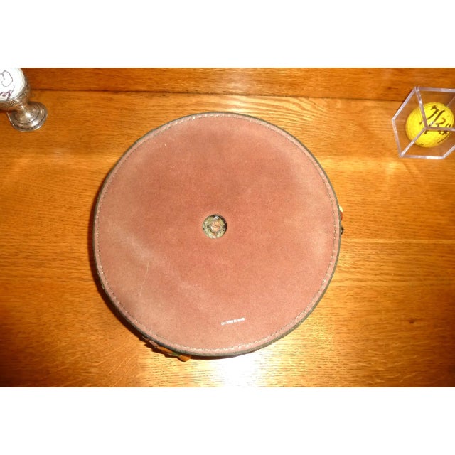 Animal Skin Vintage Golf Penfold Leather Ashtray With Tees For Sale - Image 7 of 12