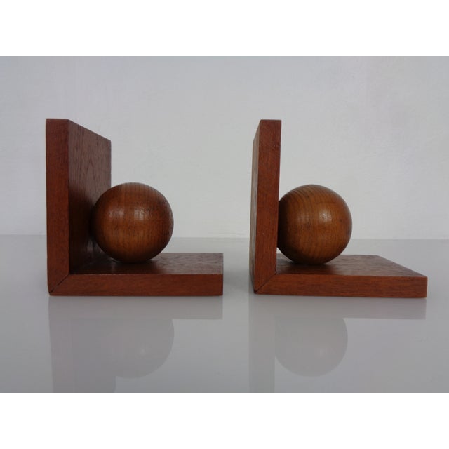 Danish Teak Bookends, 1960s, Set of 2 For Sale - Image 6 of 15