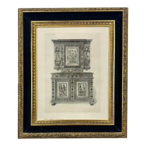 Architectural Traviel: Cabinetry & Furniture Design, 1888 (Framed)