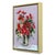 Contemporary Poppy Parade - Framed Original Floral Mixed Media Painting on Canvas by Kellie Newsome For Sale - Image 3 of 9
