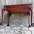 Chocolate Antique Chippendale-Style Mahogany Vitrine / Display Table on Ball-and-Claw Feet For Sale - Image 8 of 13