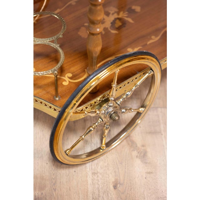 20th Century Swedish Bar Cart For Sale - Image 9 of 12