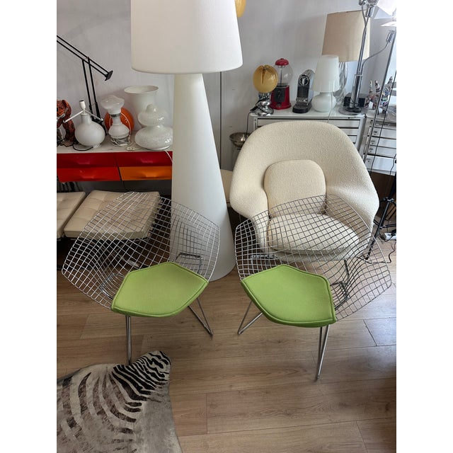 Early 21st Century Diamond Lounge Chair by Harry Bertoia for Knoll Inc., 2010s For Sale - Image 5 of 7