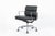 Mid-Century Modern Eames for Herman Miller Gray Leather Office Chair 2000s For Sale - Image 3 of 13