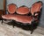 Large 19th Century Louis XV Mahogany Bench with Medallions For Sale - Image 4 of 9