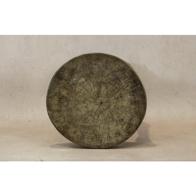 Tonga Stool in Wood For Sale - Image 3 of 6