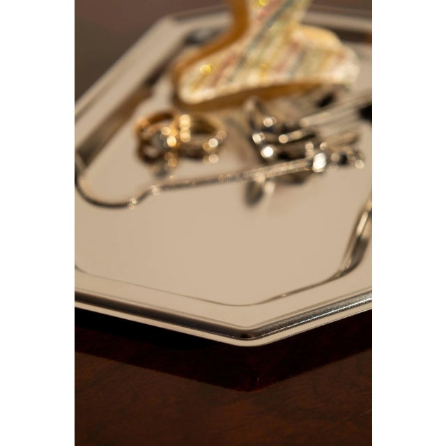 2020s Italian Stainless Steel Tray For Sale - Image 5 of 11