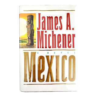 Vintage 1992 First Edition "Mexico" by James Michener For Sale