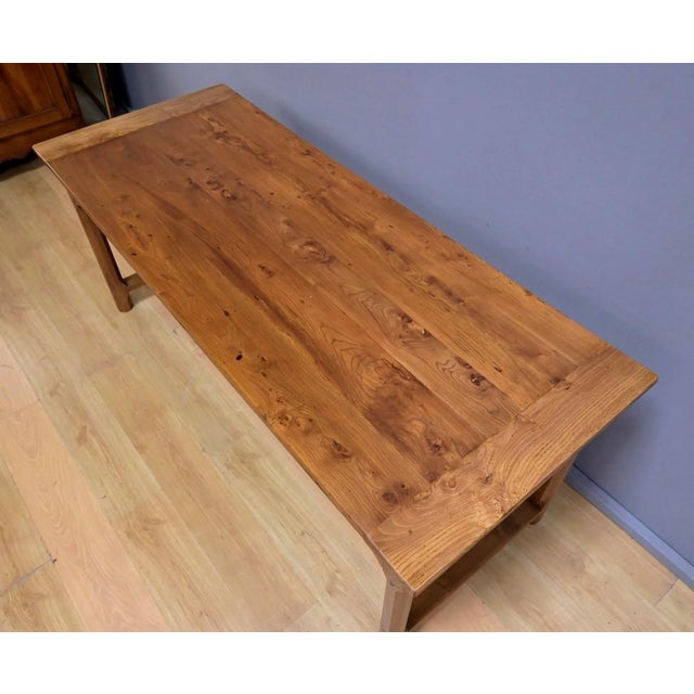 Farmhouse Table in Ash and Oak, 19th Century For Sale - Image 5 of 17