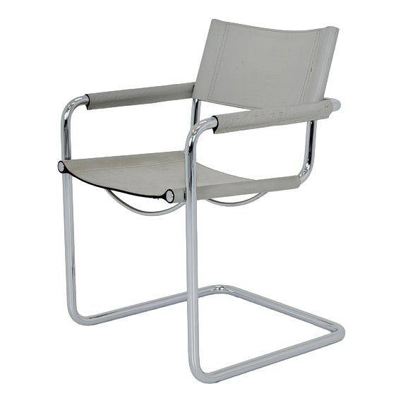 Mid-Century Bauhaus MG5 Cantilever Armchair by Mart Stam for Matteo Grassi, Italy, 1980s For Sale