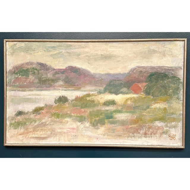 Gunnel Forssell, Early Morning, 1950s, Oil on Canvas, Framed For Sale - Image 17 of 17