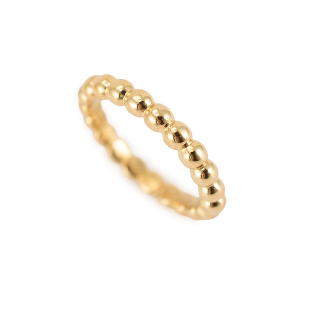 Brand: Tiffany & Co. Gender: Ladies Metal Type: 18K Yellow Gold Ring Size: 5 Width: 2.80 mm Weight: 3.93 grams Tiffany &...