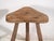 Antique Asian Stool in Elm, 1900s For Sale - Image 5 of 8