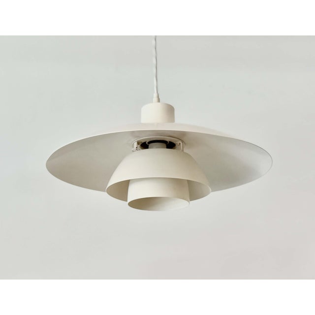 White PH 4/3 Pendant Lamp by Poul Henningsen for Louis Poulsen, Denmark, 1960s For Sale - Image 18 of 18