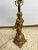 Figurative Antique French Louis XV Rococo Gold Cherub Lamp For Sale - Image 3 of 4