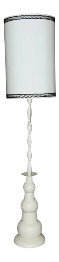 Mid-Century Modern Metal Floor Lamp