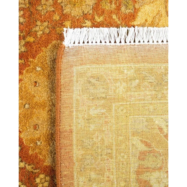 2000 - 2009 Mogul, One-of-a-Kind Hand-Knotted Area Rug in Brown, 6' 1" x 9' 1" For Sale - Image 5 of 8