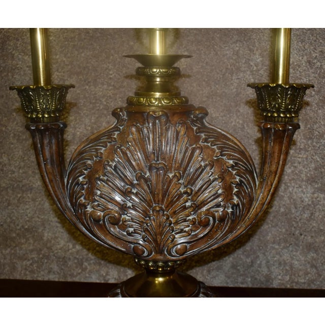 Maitland Smith Tuscan Style Table Lamp For Sale - Image 4 of 13