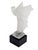 1930s Art Deco Desna Frosted Glass Figure of Fairy after René Lalique. Featuring a translucent, sculpted frosted Art Glass...