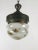 Antique Marble Glass Ceiling Lamp, 1920s For Sale - Image 9 of 17