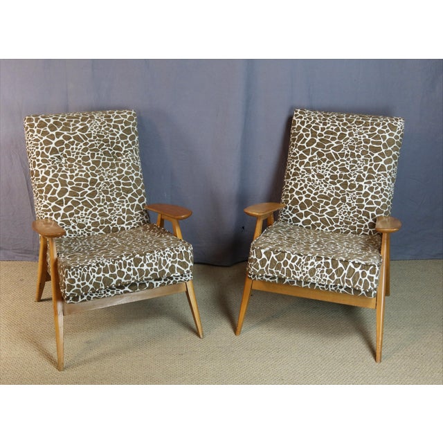 Lounge Chairs by Pierre Guariche for Steiner, 1950s, Set of 2 For Sale - Image 13 of 13