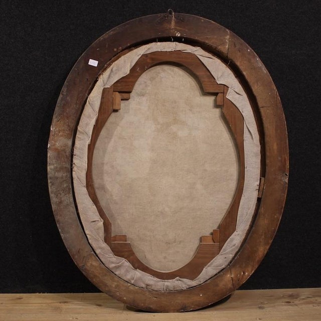 Italian Artist, Oval Still Life, 1780, Oil on Canvas For Sale - Image 3 of 16