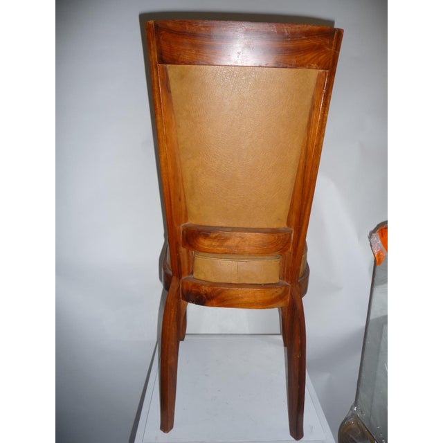 Vintage French Art Deco Dining Chairs, 1930s, Set of 10 For Sale - Image 11 of 14