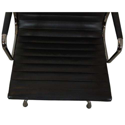 EA-108 in Dark Brown Leather from Charles Eames For Sale - Image 9 of 18