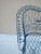 Blue Vintage Salterini Style Wire Blue Patio Chairs - Set of 2 For Sale - Image 8 of 12