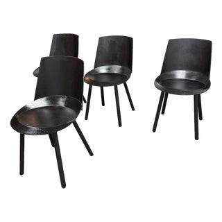 Stefan Diez for E15 Ch04 Houdini Side Chairs, Set of Four For Sale