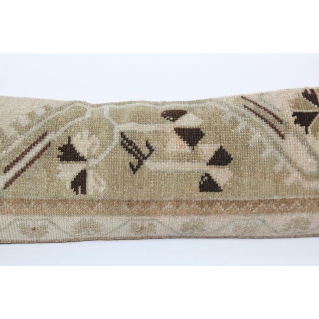 Handmade Tribal Turkish Pillow Cover - 12'' X 37'' For Sale In Tampa - Image 6 of 9