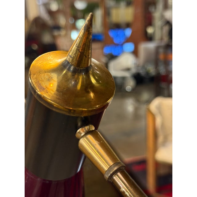 1950s 1950s Attributed to Giuseppe Ostuni, Floor Lamp For Sale - Image 5 of 8