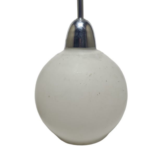 Art Deco Pendant Lamp, Poland, 1950s For Sale - Image 3 of 12